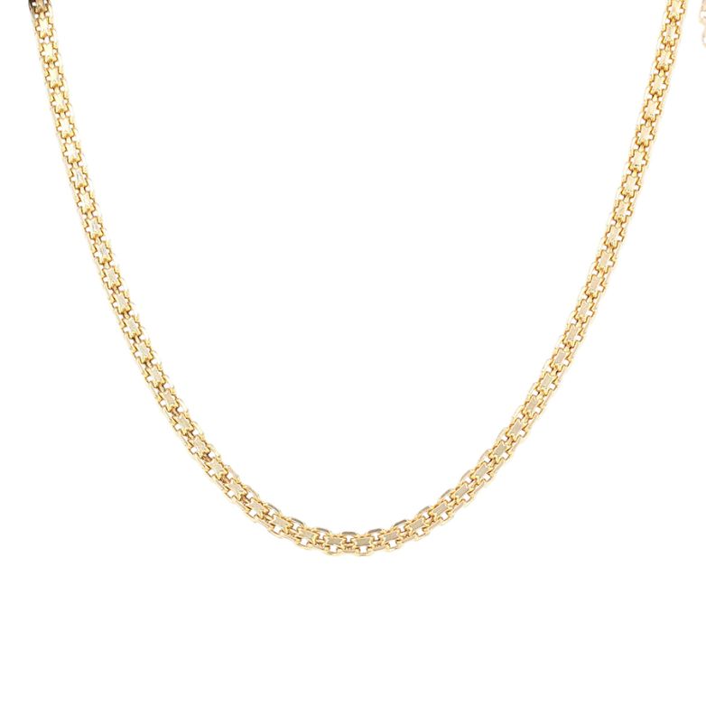 Collier maille fantaisie or jaune 25.49g Comme neuf -  reconditionné disponible sur Gemme Les Bijoux